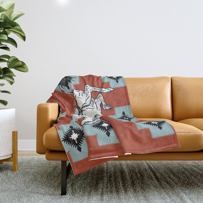 Branded online throw blanket