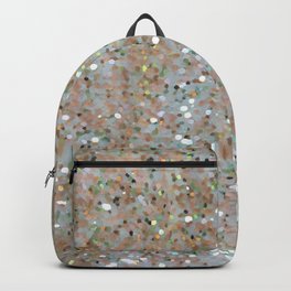 Glitter gold Backpack | Digital, Brilliant, Gold, Shining, Graphicdesign, Pattern, Glittel 