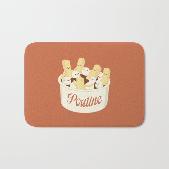 Poutine Bath Mat