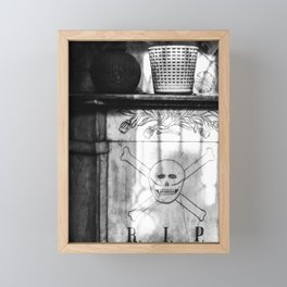 R.I,P. - Recoleta Buenos Aires  Framed Mini Art Print