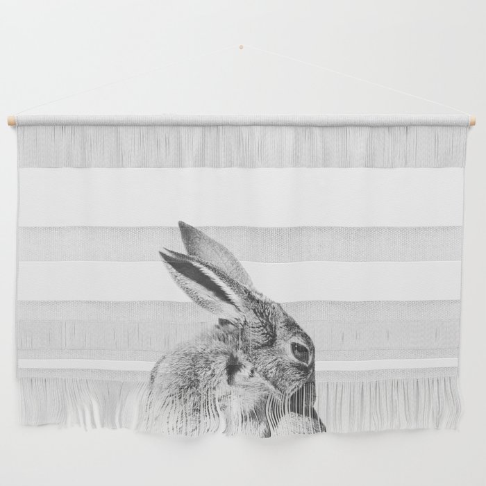 Scandinavian Rabbit/Bunny Nursery Art Wall Hanging