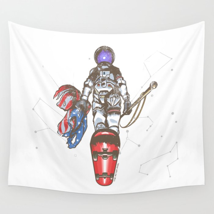 The Last Spaceman Wall Tapestry