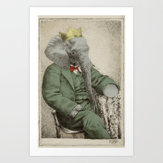 Royal Portrait, 1931 Art Print