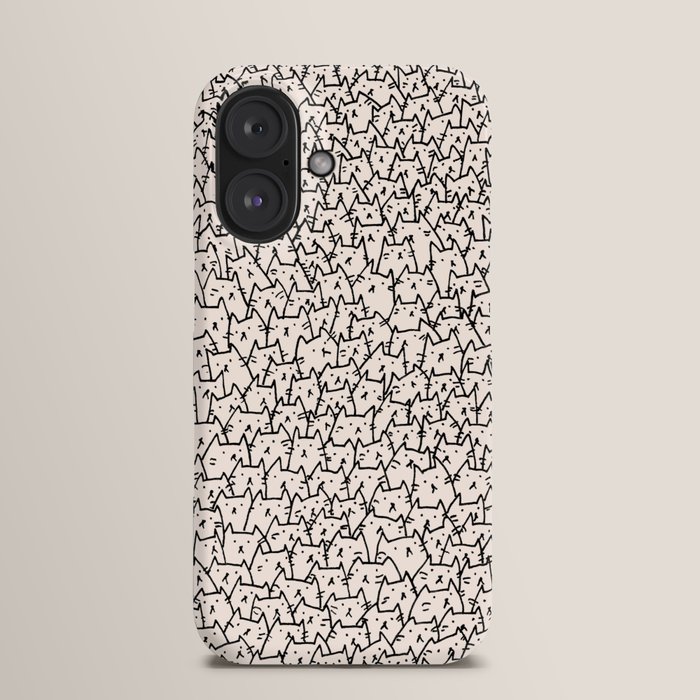 iPhone・スマホケース Society6 Because cats by Kitten Rain A Lot of Cats iPhone Case by Kitten Rain | Society6