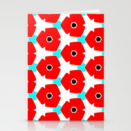 Herweije Retro Flower Pattern Stationery Cards