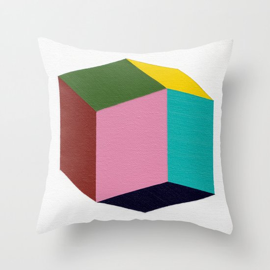Rhombic Throw Pillow