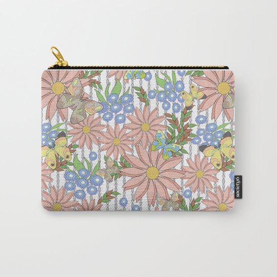 cute floral pattern Carry-All Pouch