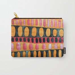 Pebbles Carry-All Pouch | Digital, Pattern, Patterns, Abstract, Papertexture, Aboriginalart, Watercolor, Popart, Painting, Digitaleffect 