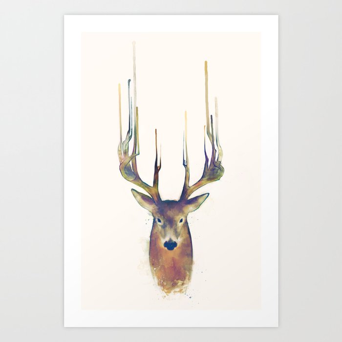 Deer // Steadfast Art Print