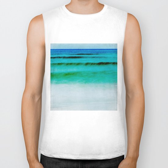 blue day Biker Tank