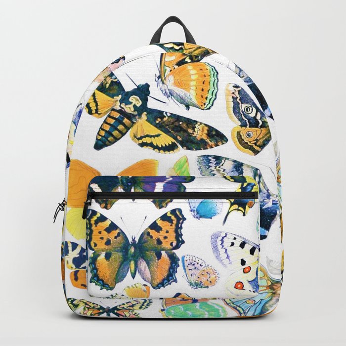 Adolphe Millot "Butterflies" 1. Backpack