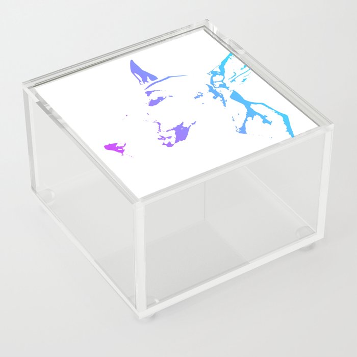 English Bull Terrier Acrylic Box