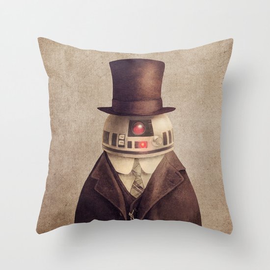 Duke R2 Throw Pillow