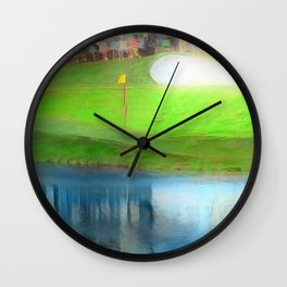 The Masters Golf - The Masters 16th Hole - Augusta National Wall Clock