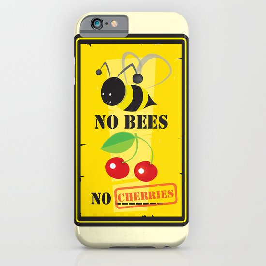 no bees,no cherries iPhone & iPod Case