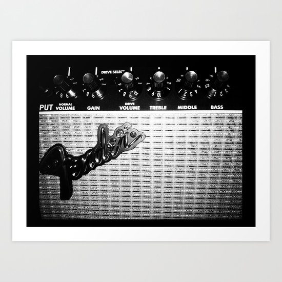 Keep on rockin' in the free world Art Print