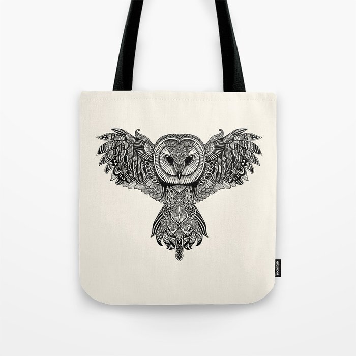 Barn Owl Tote Bag