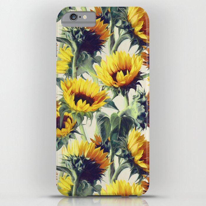 sunflowers forever iphone case