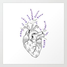 Human Heart Art Prints For Any Decor Style Society6