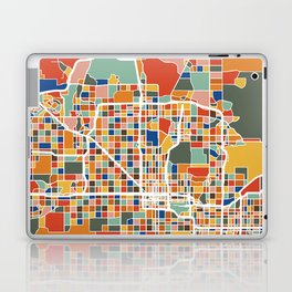 Phoenix Map Art Laptop Skin
