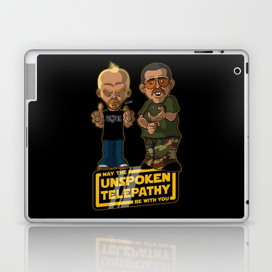 Unspoken Telepathy Laptop & iPad Skin