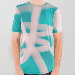 Abstract Graffiti Art Pattern 001 All Over Graphic Tee