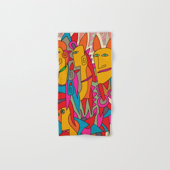 - rabbits - Hand & Bath Towel