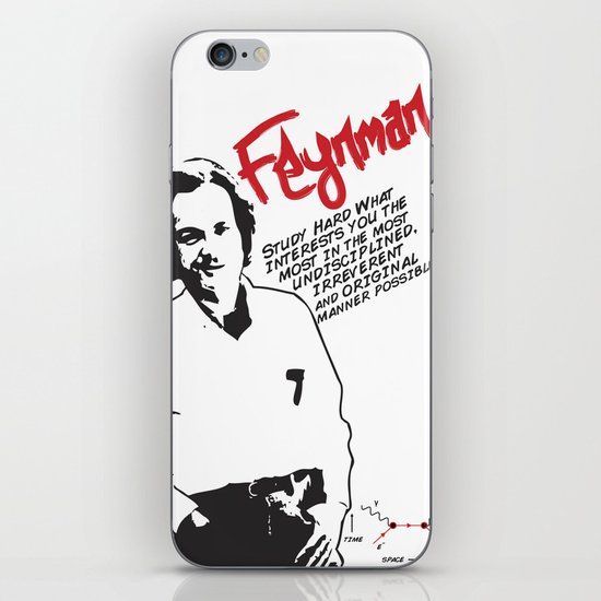 Study Hard iPhone & iPod Skin