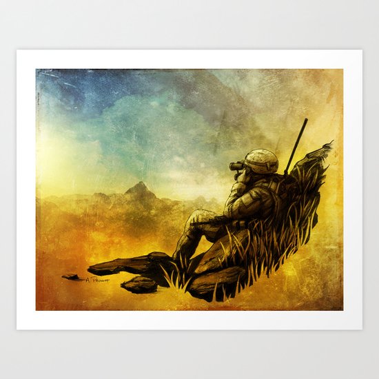 Forward Observer Art Print