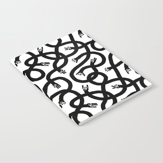 Hands Hands Hands Notebook