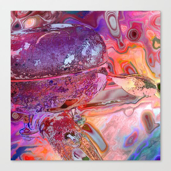 Bicycle bell abstract Canvas Print