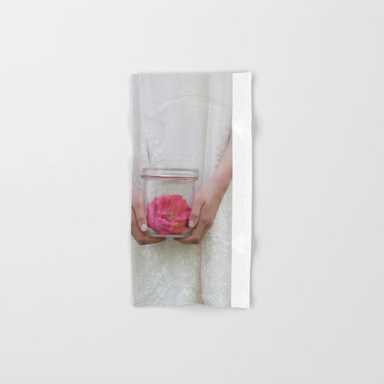 Trapped Rose Hand & Bath Towel