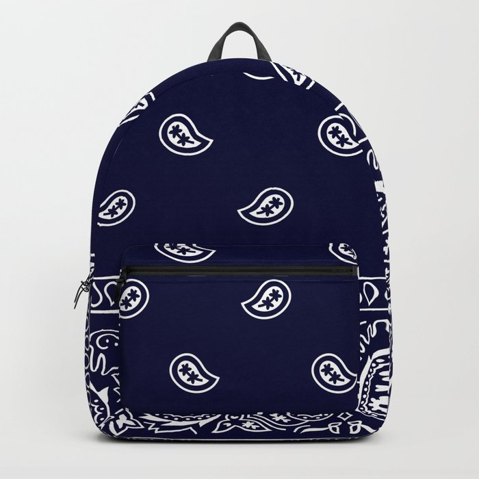 Bandana - Navy Blue - Southwestern Backpack