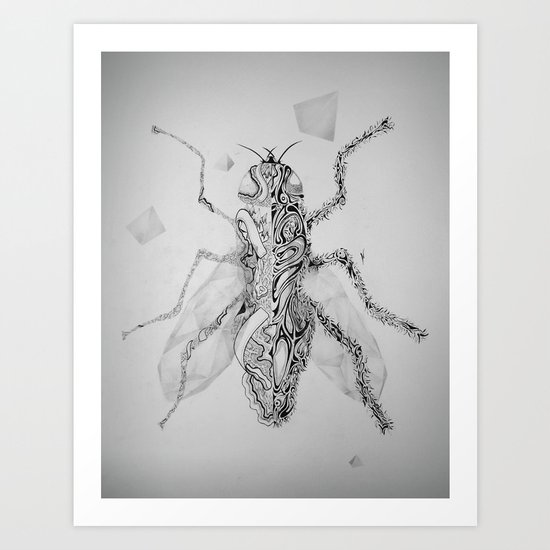 Fly Art Print