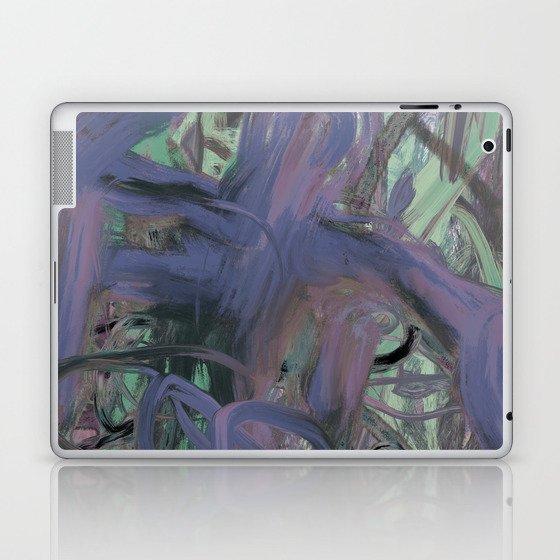 Abstract expressionist Art. Abstract Painting 72. Laptop & iPad Skin