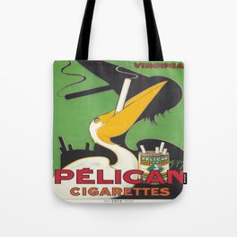 Vintage poster - Pelican Cigarettes Tote Bag