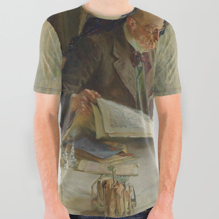 The Morning paper - Edgar Bundy All Over Graphic Tee