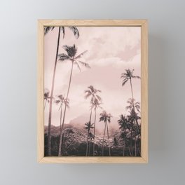 Tropical Island Nature Paradise Framed Mini Art Print
