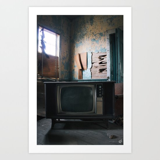 What's on? Art Print