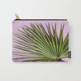 Palm on Lavender Carry-All Pouch
