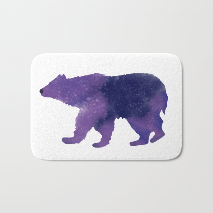 Some Bear Out There, Galaxy Bear Bath Mat