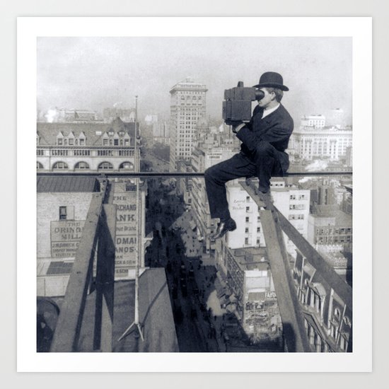 Photographer Art Print