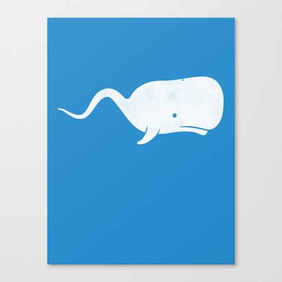 Sperm whale Canvas Print