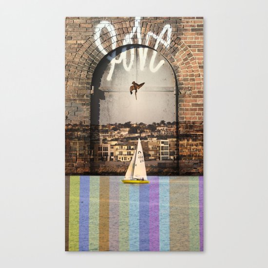 LoveDive Canvas Print