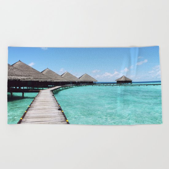 Paradise beach Beach Towel