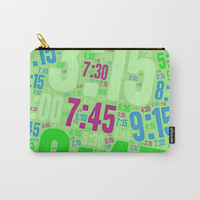Pace run , number 028 Carry-All Pouch
