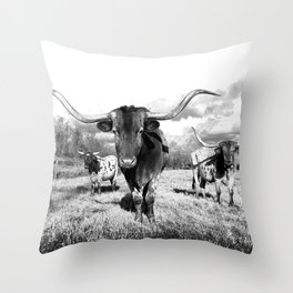Texas Longhorn Throw Pillows For Any Room Or Decor Style Society6