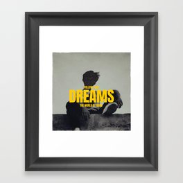 Follow Your Dreams - The World Is Yours | Photography Design Framed Art Print