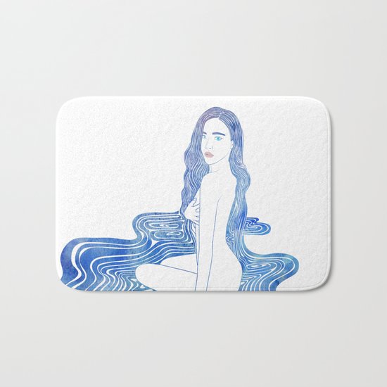 Water Nymph CII Bath Mat