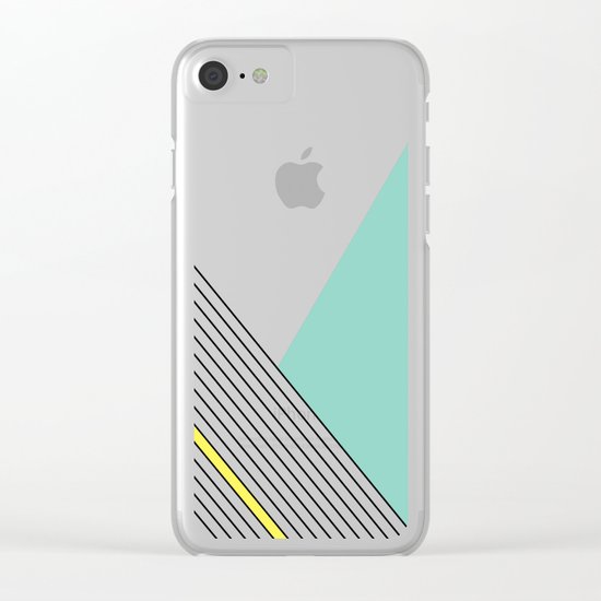 MINIMAL COMPLEXITY Clear iPhone Case